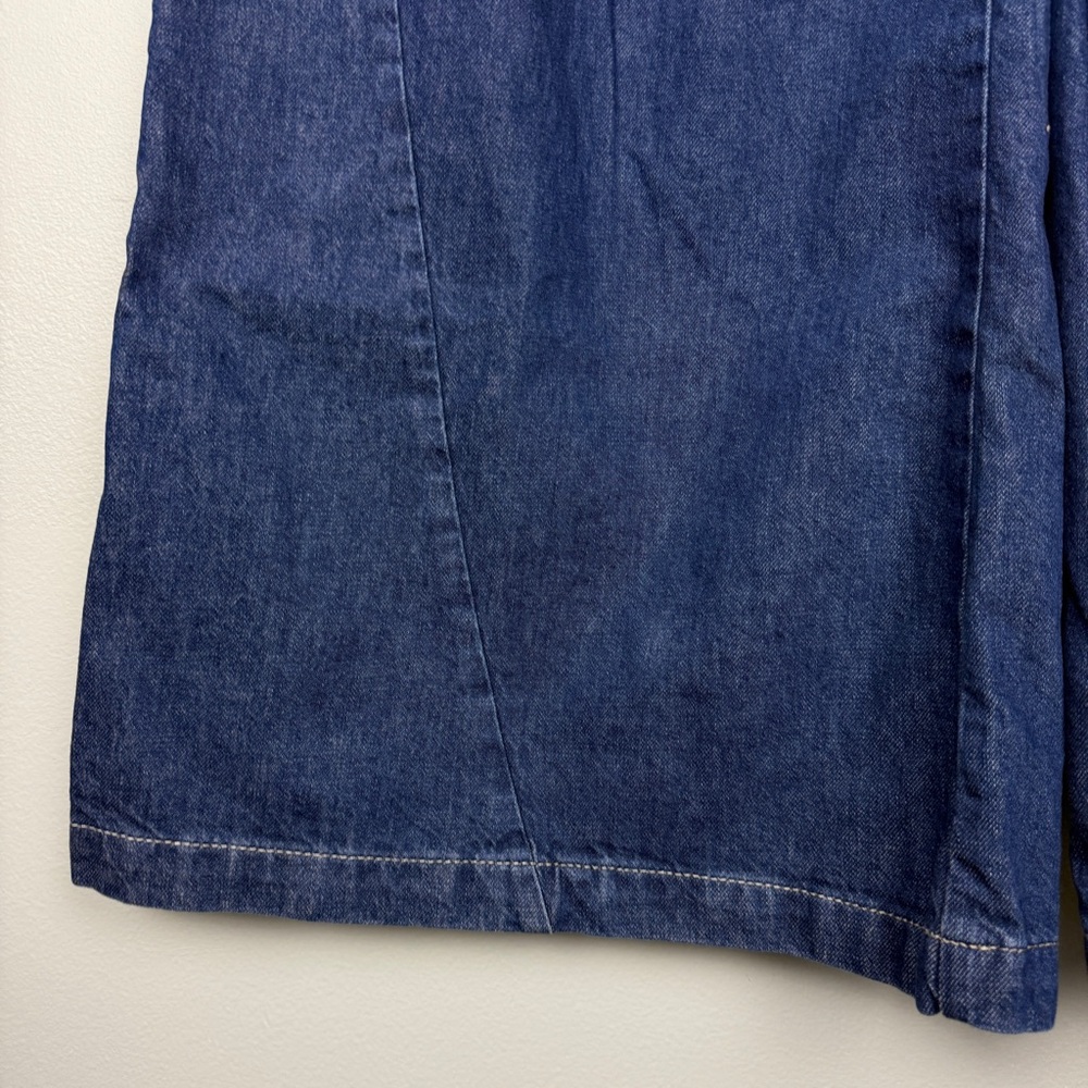 Free People Equinox Ultra Wide Leg Trouser Denim Jeans - Picture 4 of 7